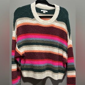 American Eagle Outfitters Colorful Striped Sweater